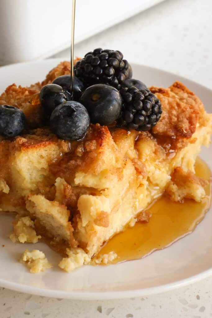 This Overnight French Toast Casserole brings everything you love about French toast together in one easy casserole. 