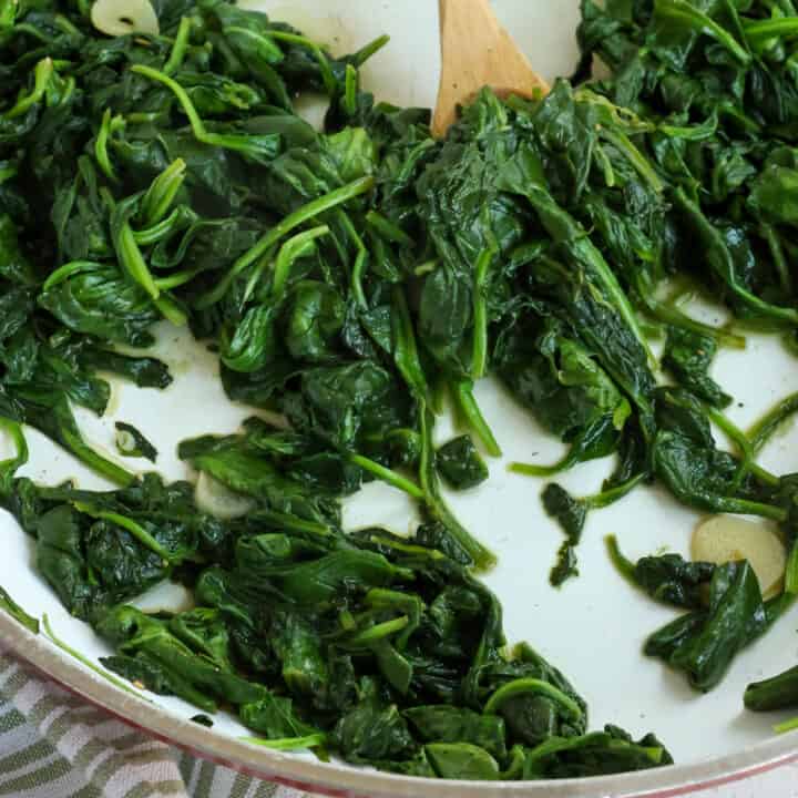 Easy Sautéed Spinach Recipe Small Town Woman