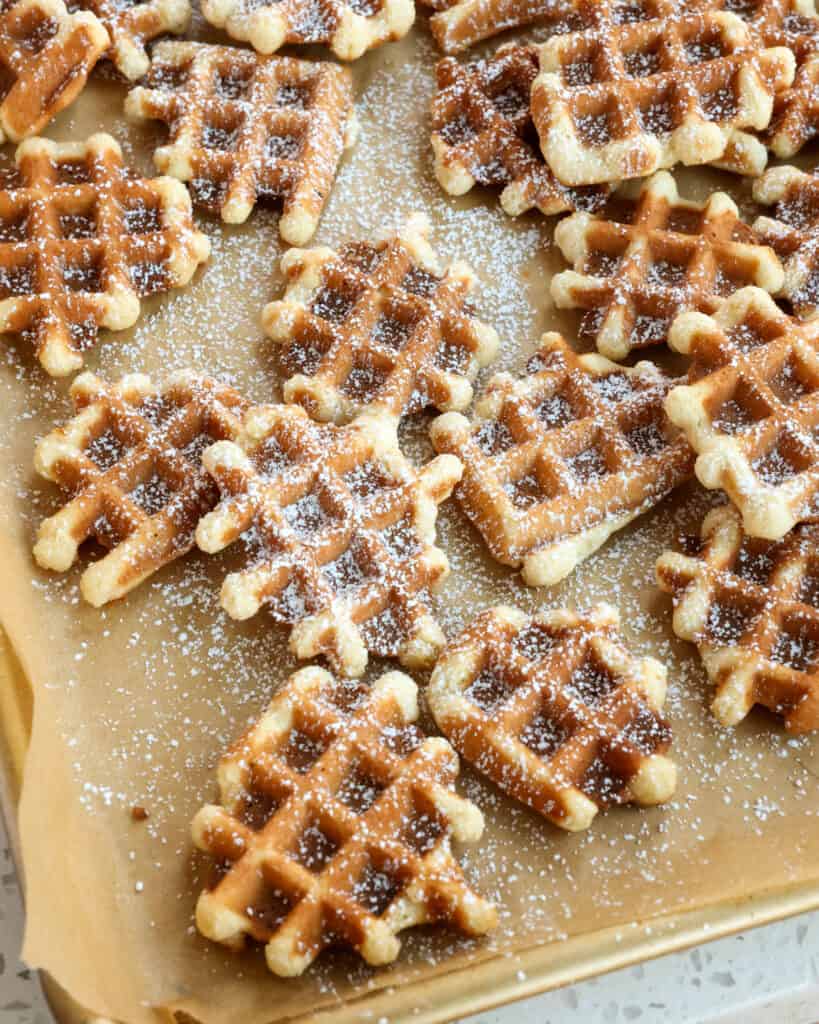 Waffle Cookies