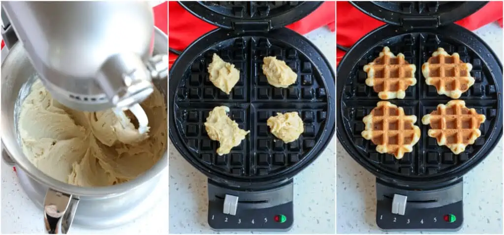 How to make waffle cookies