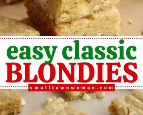 Easy Blondie Recipe