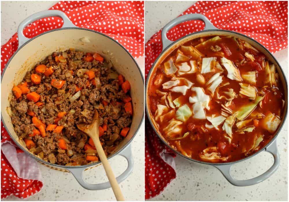 How to make Cabbage Roll Soup