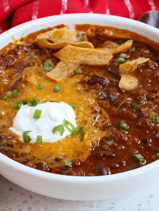 Instant Pot Chili - Small Town Woman