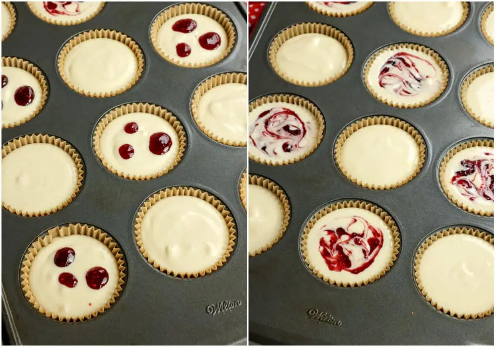 How to make mini cheesecakes