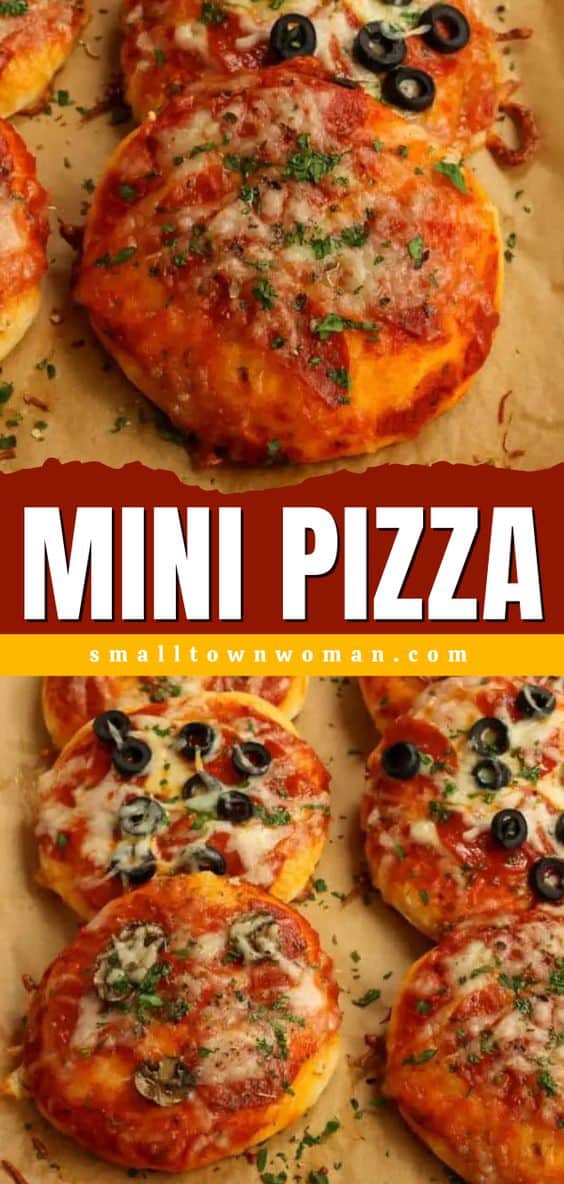 Easy Mini Pizzas | Small Town Woman