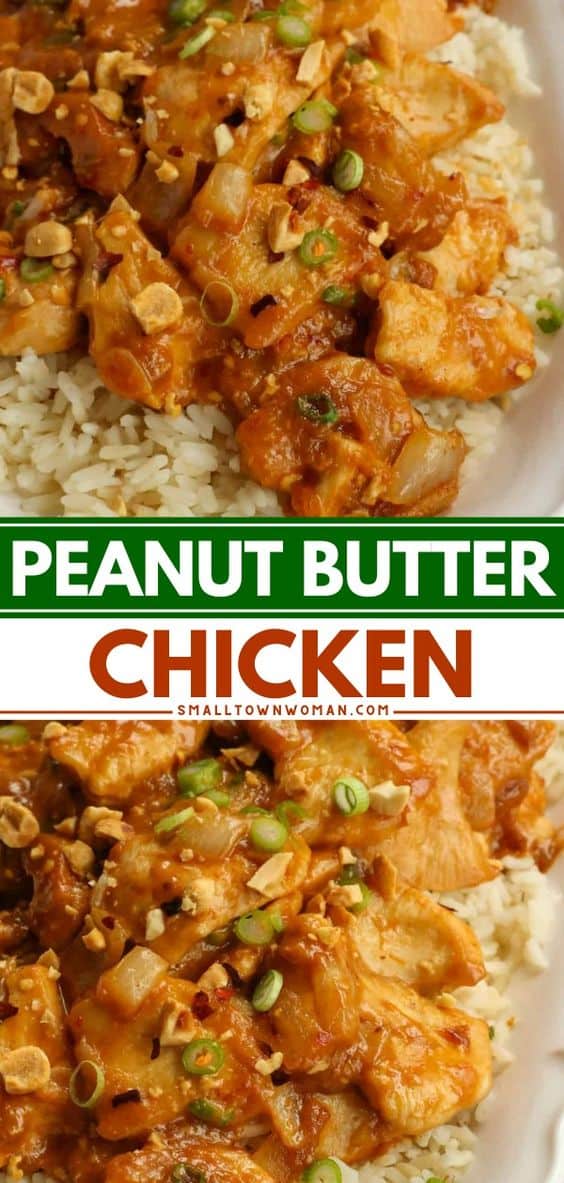 Peanut Butter Chicken Recipe | Small Town Woman