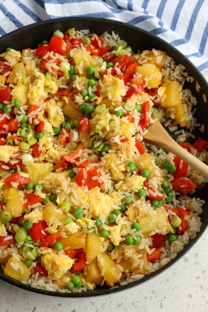 Thai Pineapple Fried Rice Small Town Woman
