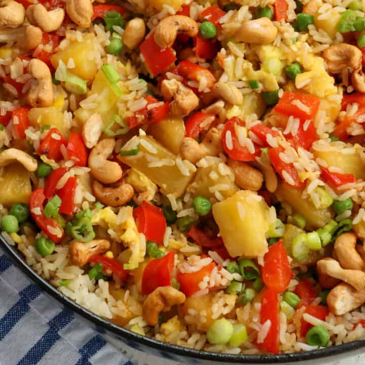 Thai Pineapple Fried Rice Small Town Woman
