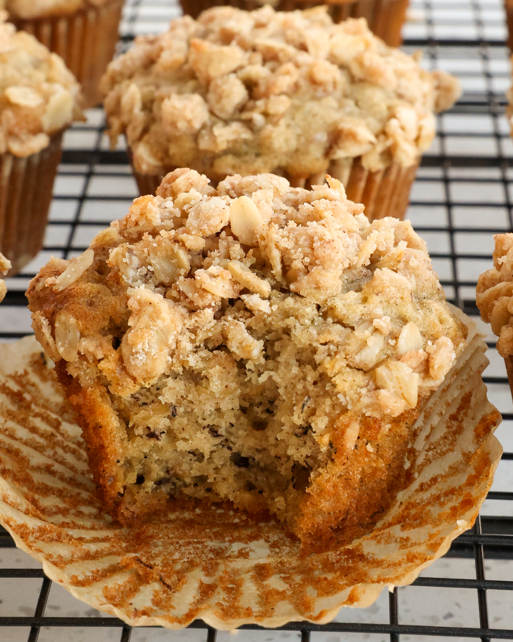 Banana Oatmeal Muffins