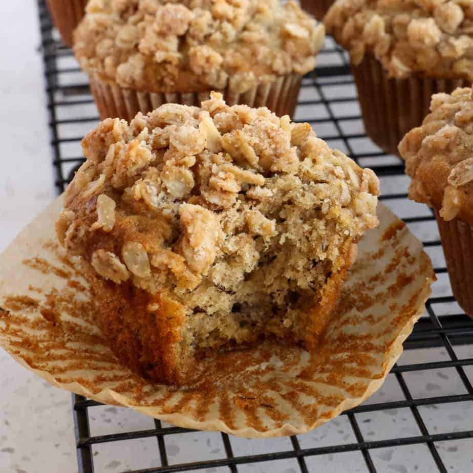 Banana Oatmeal Muffins