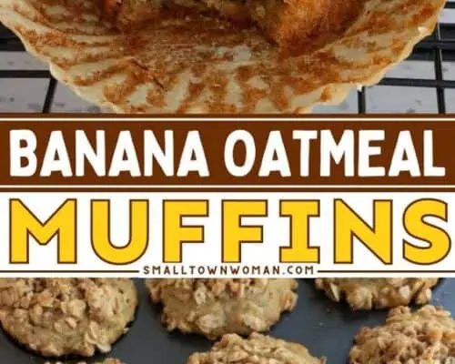 Banana Oatmeal Muffins
