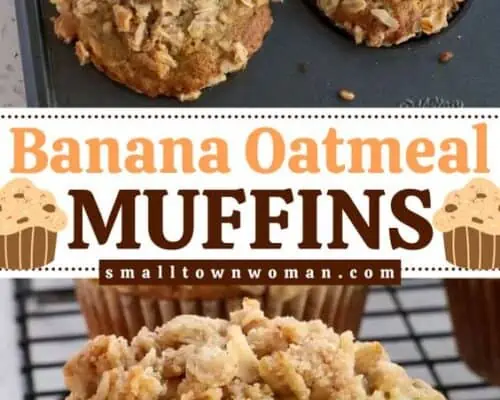 Banana Oatmeal Muffins
