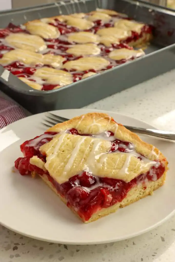 These delectable cherry bars are the perfect balance of tart and sweet.  Make your family a batch today, and they will be singing your praises.