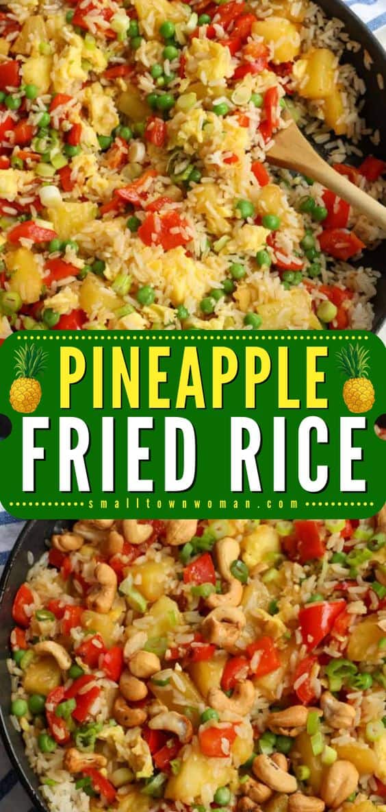 Thai Pineapple Fried Rice | Small Town Woman