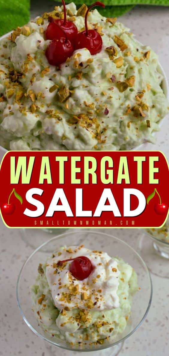 Watergate Salad Recipe | Small Town Woman