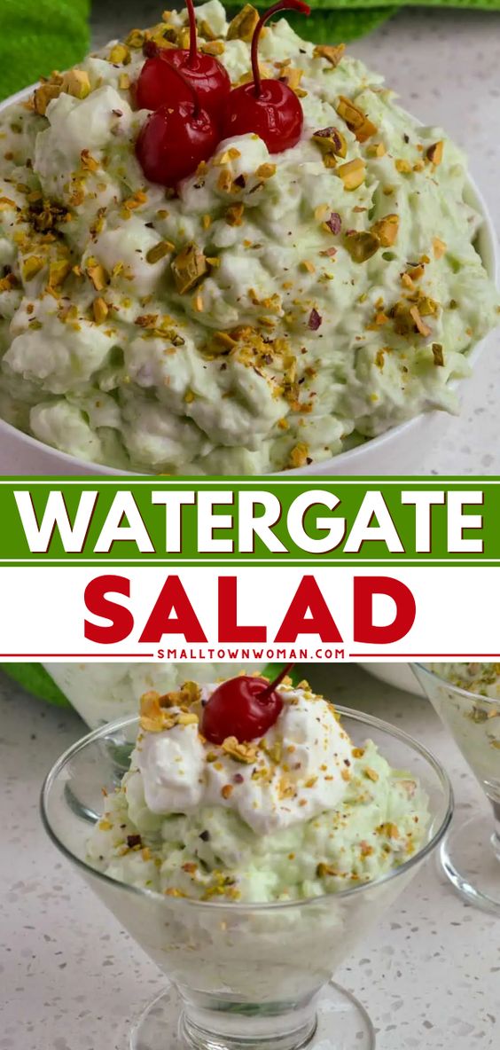Watergate Salad Recipe | Small Town Woman