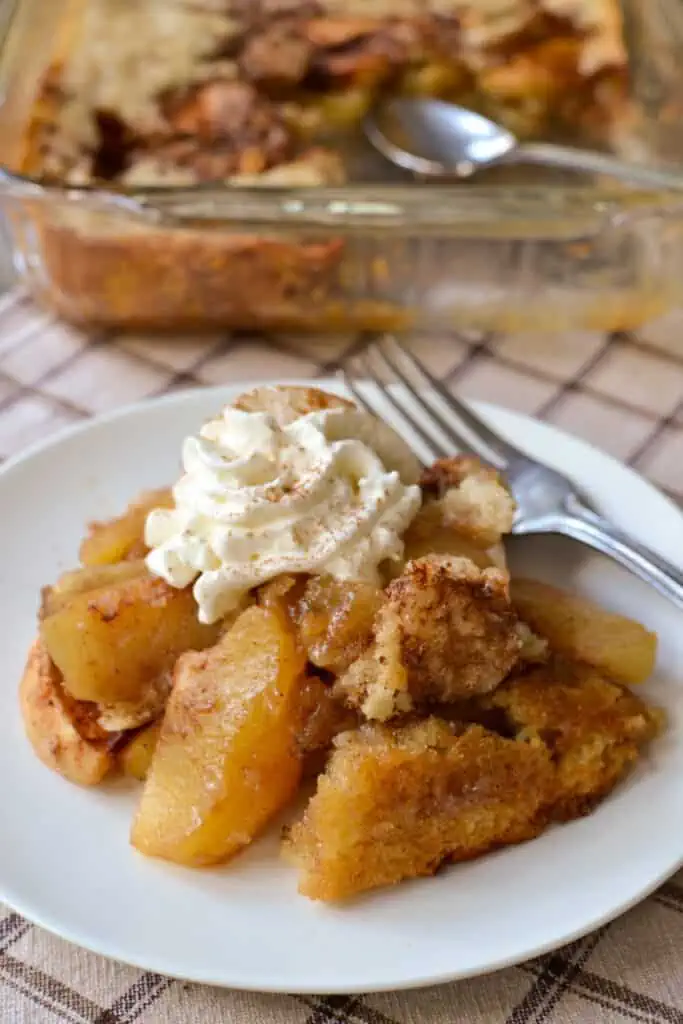 This made from scratch, delectable Apple Cobbler Recipe is full of fresh apples, brown sugar, and warm spices. 