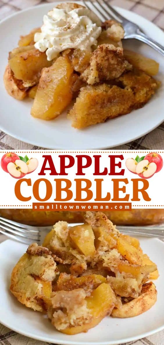 Apple Cobbler Recipe - Small Town Woman