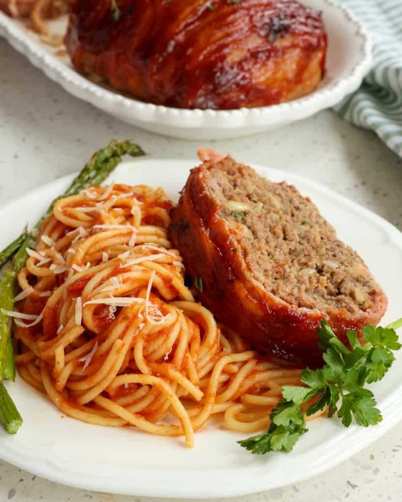 Bacon Wrapped Meatloaf