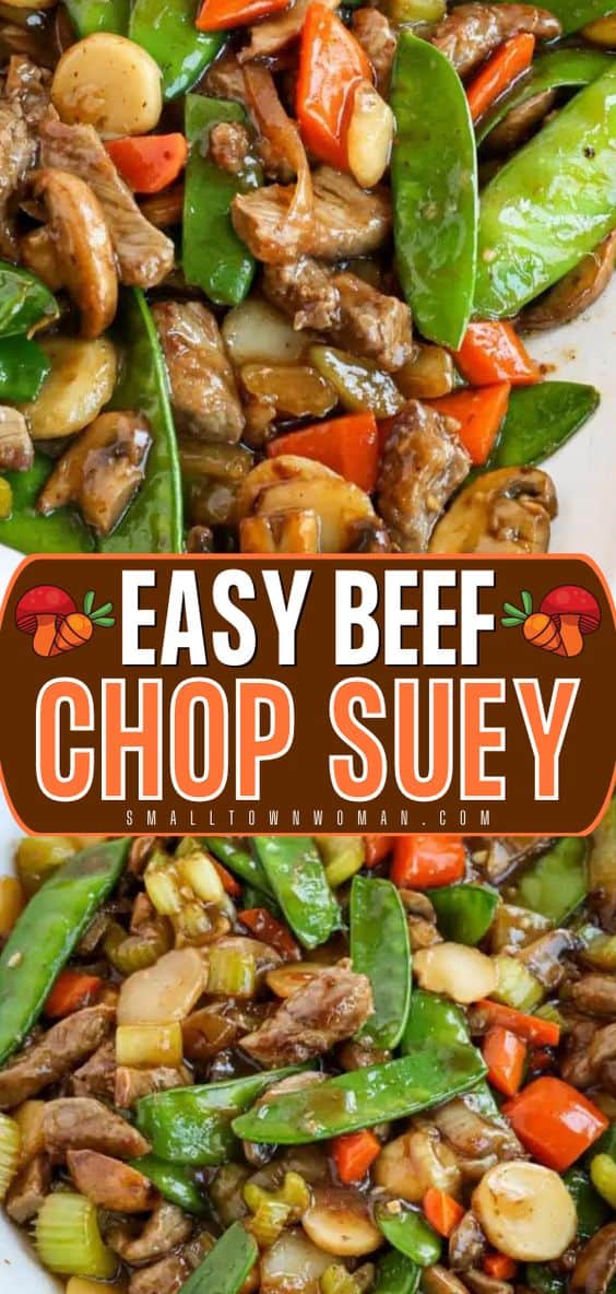Beef Chop Suey - Small Town Woman