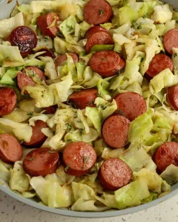 Cabbage and Sausage