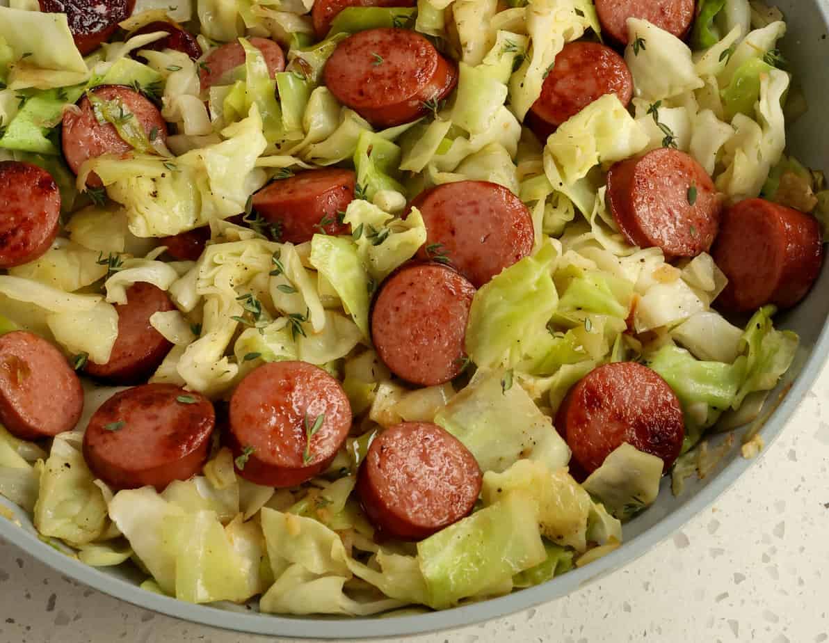 Cabbage and sausage deals