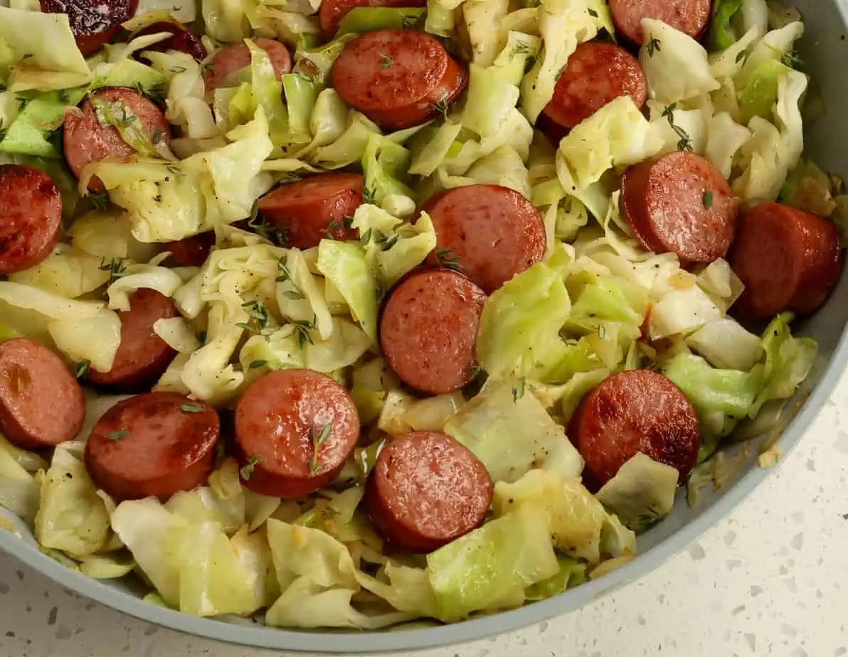 Cabbage and Sausage