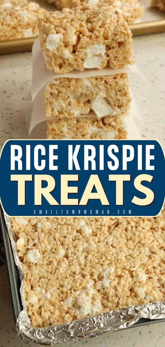 Best Rice Krispie Treats | Small Town Woman
