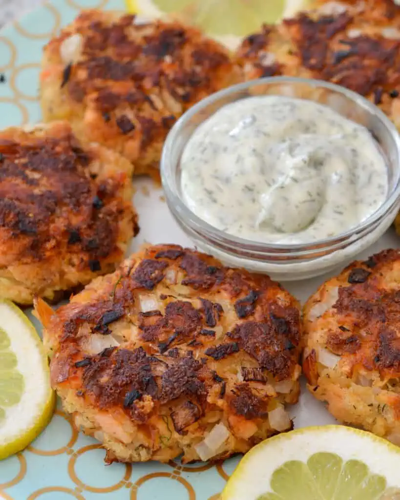 These Smoked Salmon Patties are flaky and flavorful on the inside, with a crispy and crunchy texture on the outside.