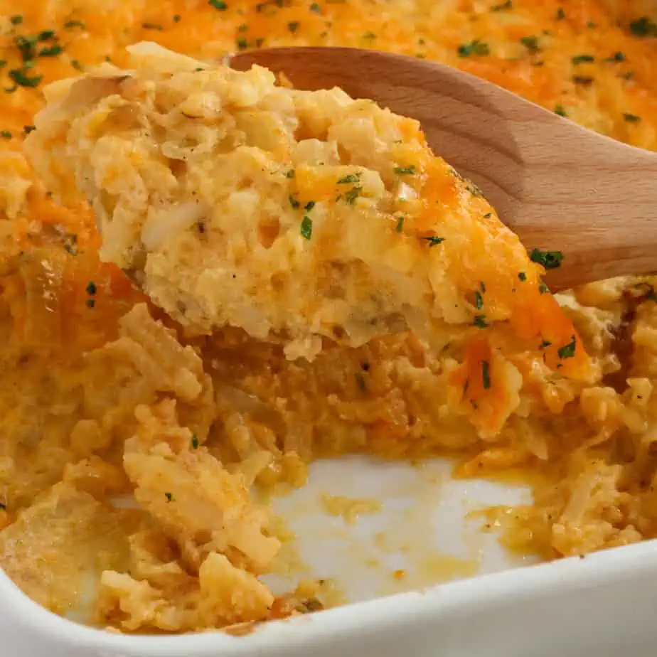 Shredded Hashbrown Potato Casserole