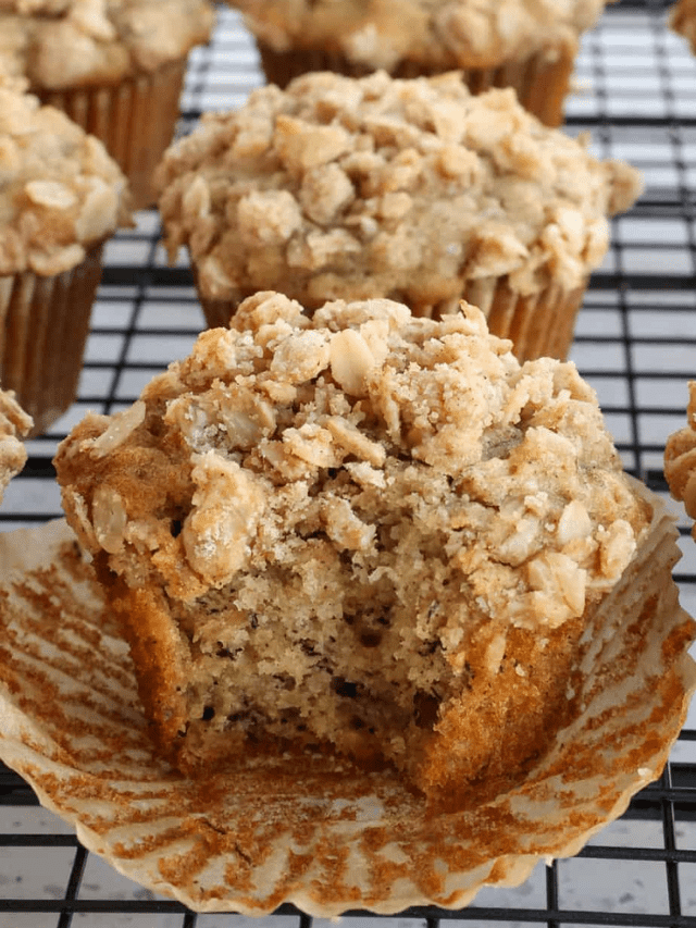 Banana Oatmeal Muffins Small Town Woman