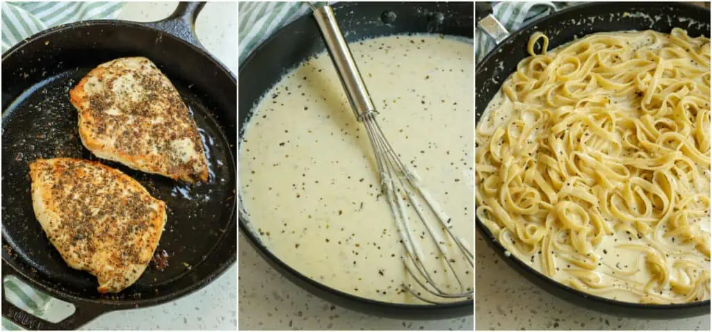 How to make Chicken Fettucine Alfredo