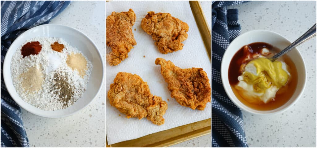 How to make a Crispy Chicken Sandwich