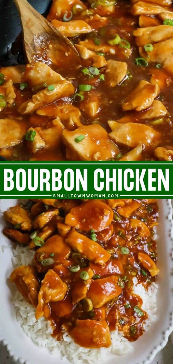 Easy Bourbon Chicken