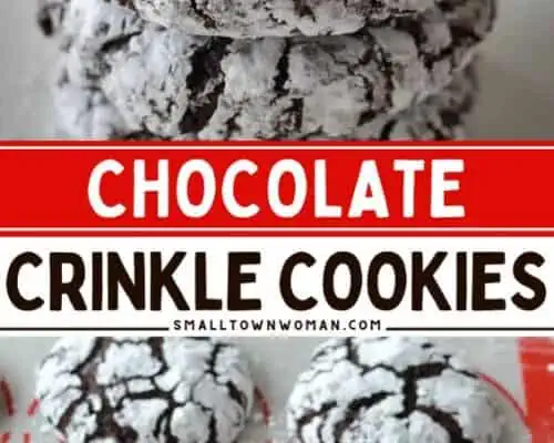 Chocolate Crinkle Cookies