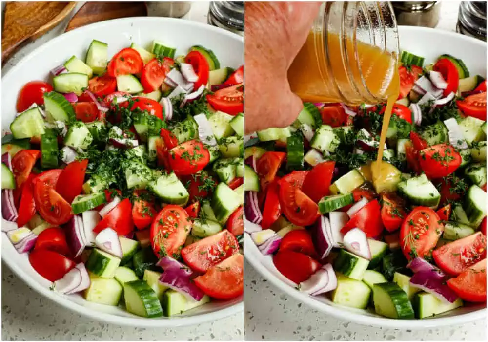 How to make Cucumber Tomato Salad