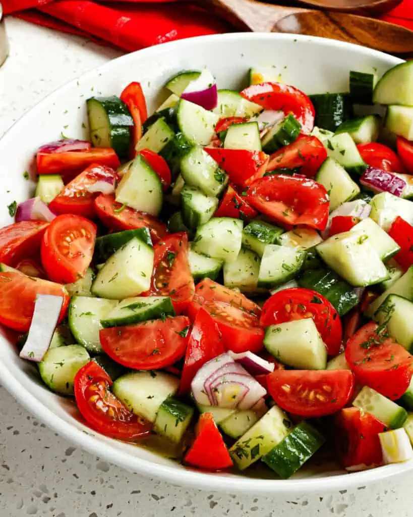 Cucumber Tomato Salad