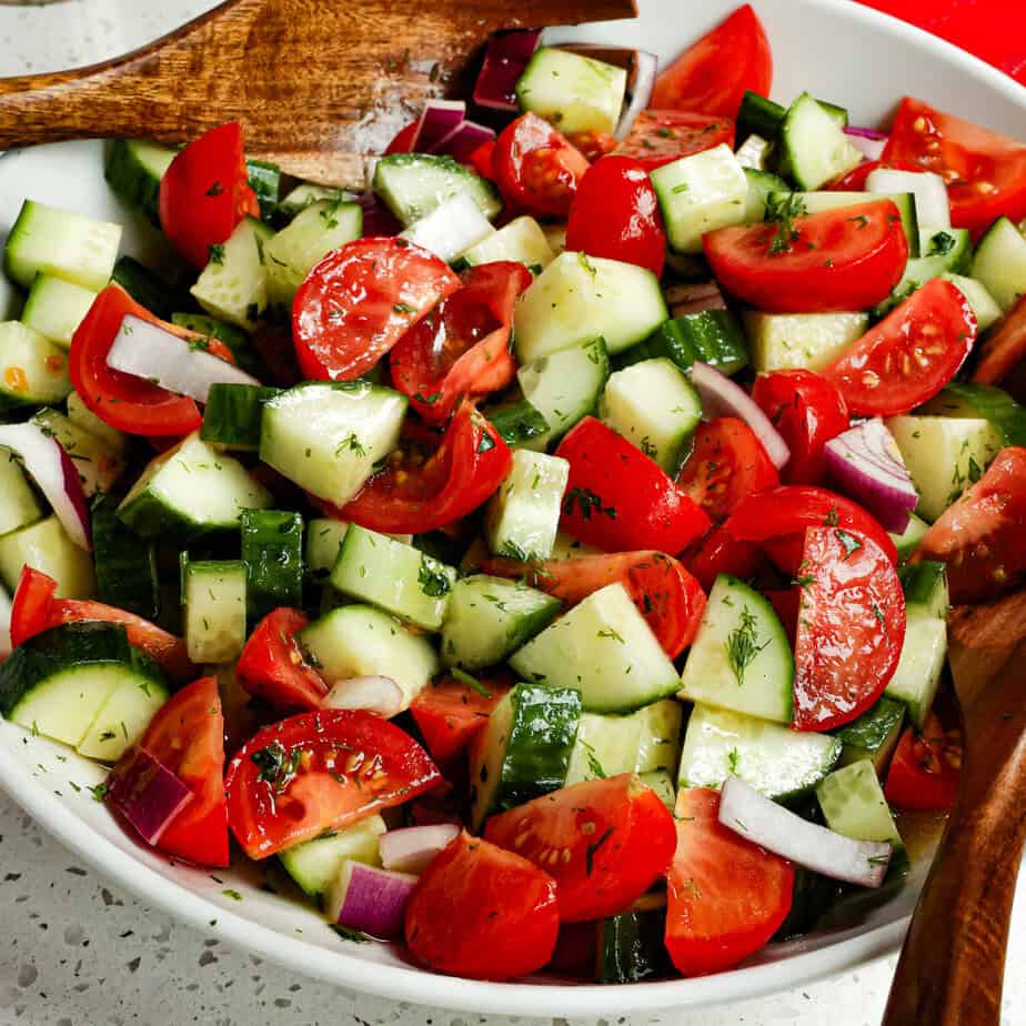 Cucumber Tomato Salad