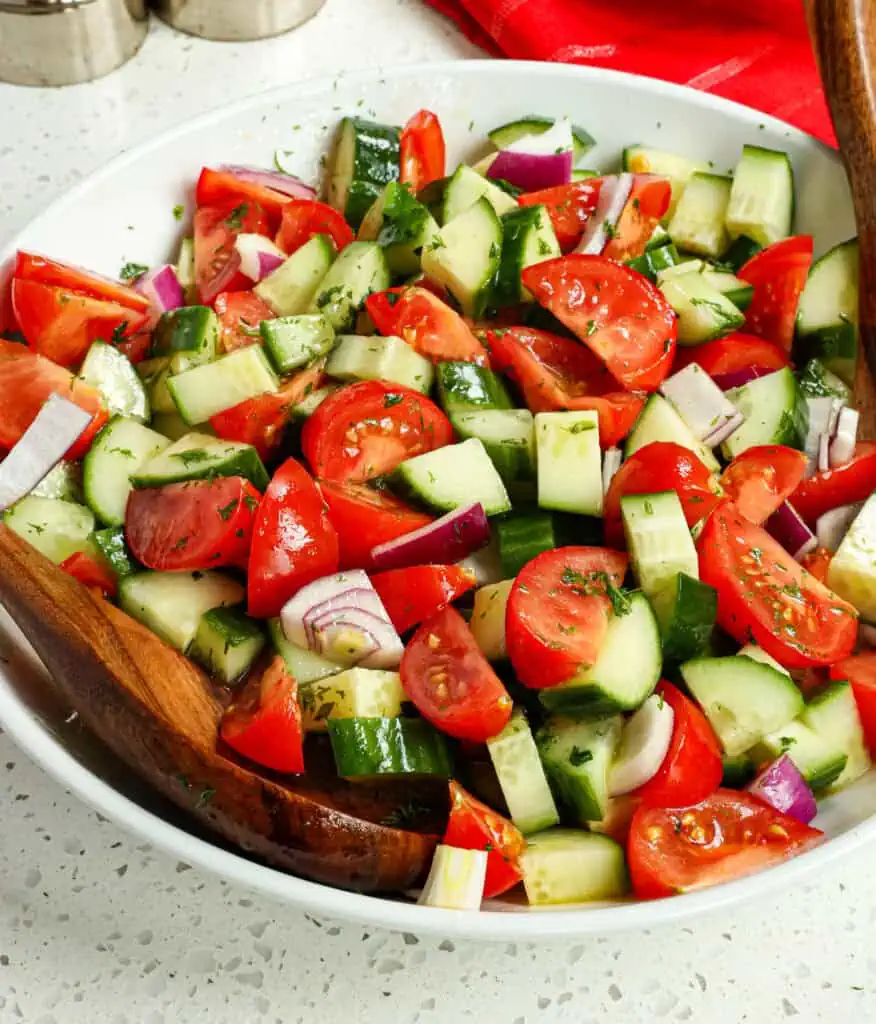 Cucumber Tomato Salad