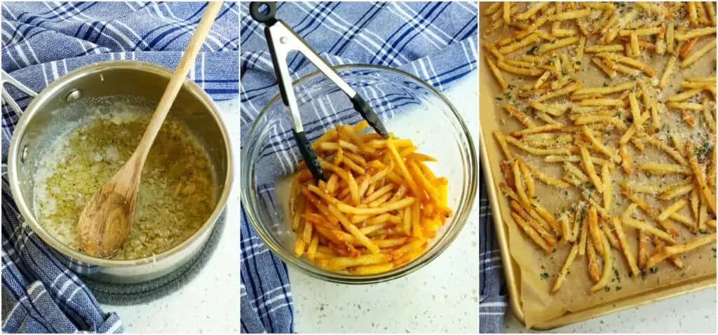 How to make Garlic Parmesan Fries