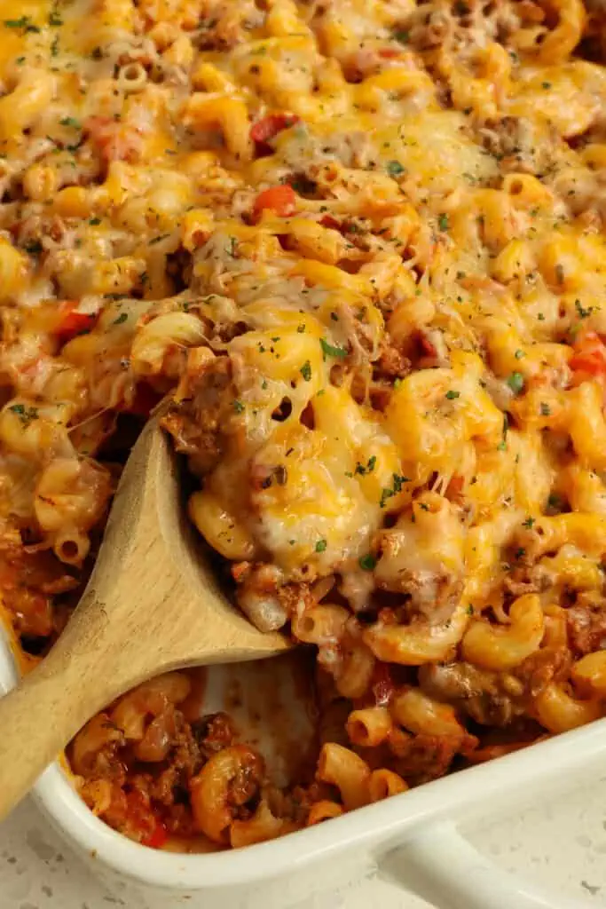 Enjoy this hearty casserole with a simple garden salad and crusty garlic bread. 