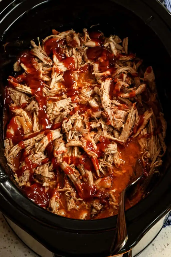Pork cuts are still relatively inexpensive, and a slow-cooked pork shoulder can be eaten in several meals.
