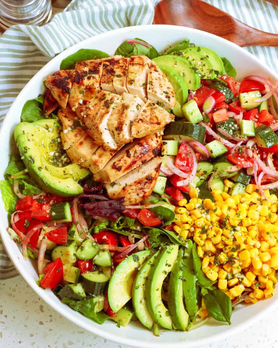 Grilled Chicken Salad