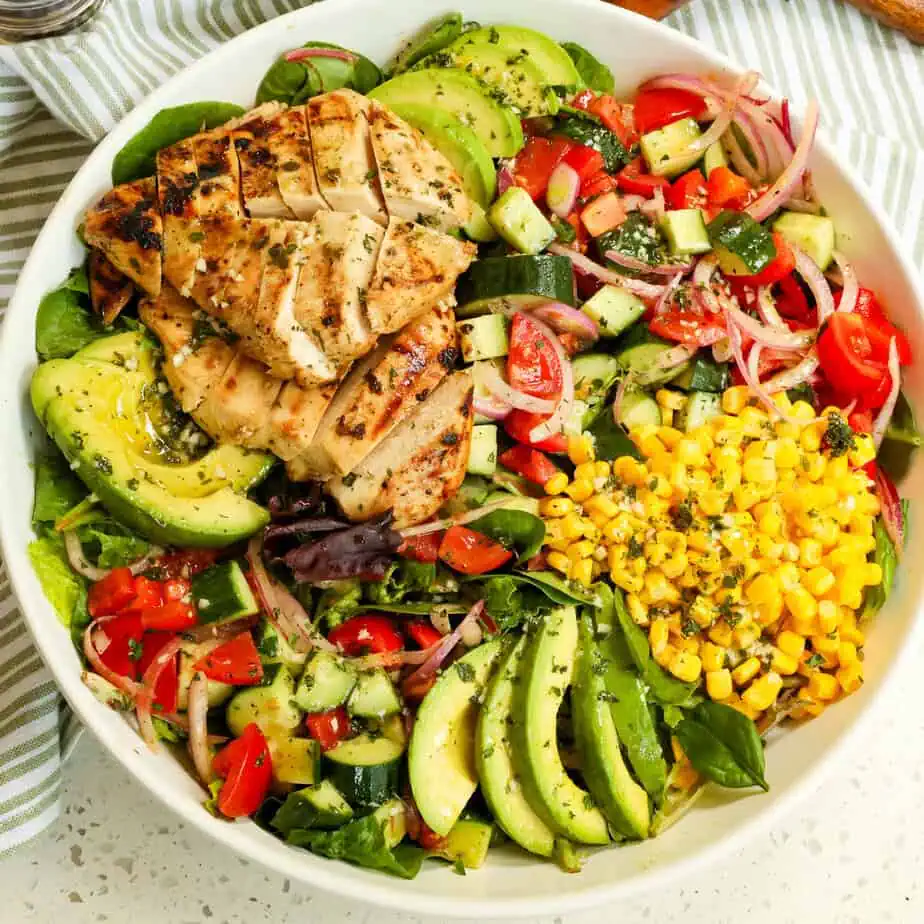 Grilled Chicken Salad