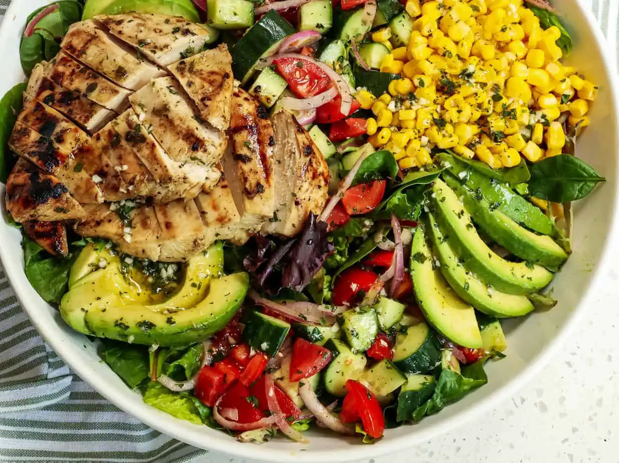 Grilled Chicken Salad