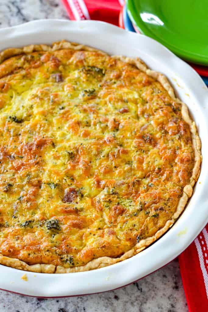 Ham and Cheese Quiche