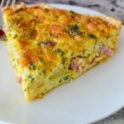 Ham and Cheese Quiche