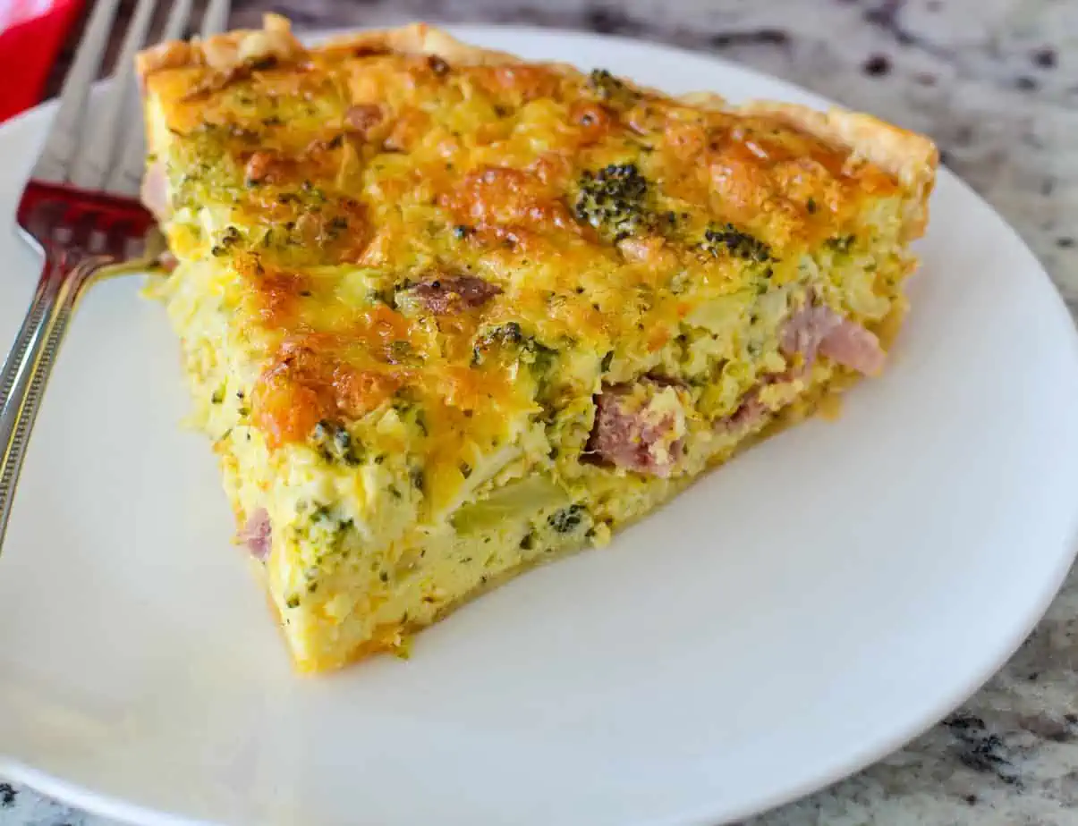 Ham and Cheese Quiche