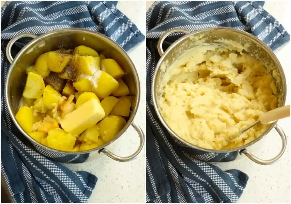 How to make Garlic Mashed Potatoes. 
