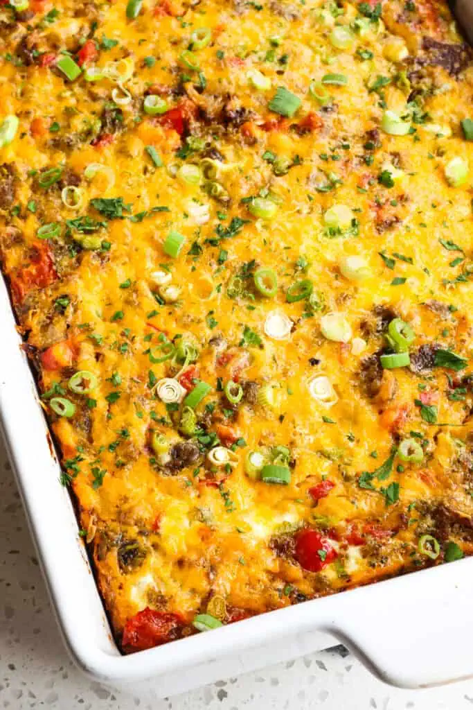 Hashbrown Breakfast Casserole - Small Town Woman